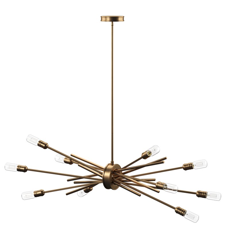 Byler 10 Light Sputnik Chandelier Reviews AllModern